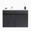 Ensemble de meuble-lavabo simple avec plateau Anahy-2074245578