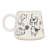 Assorted Cats Print Mug