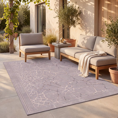 Tapis Chrysoberyl moderne à poils courts, effet aquarelle vieilli, gris, ivoire, beige, rose, antidérapant, idéal pour l'intérieur et l'extérieur, adapté aux animaux domestiques, pour salon, chambre, salle à manger, entrée, couloir, bureau, taupe, cuisine, facile à nettoyer, imprimé, ultra doux et lavable.