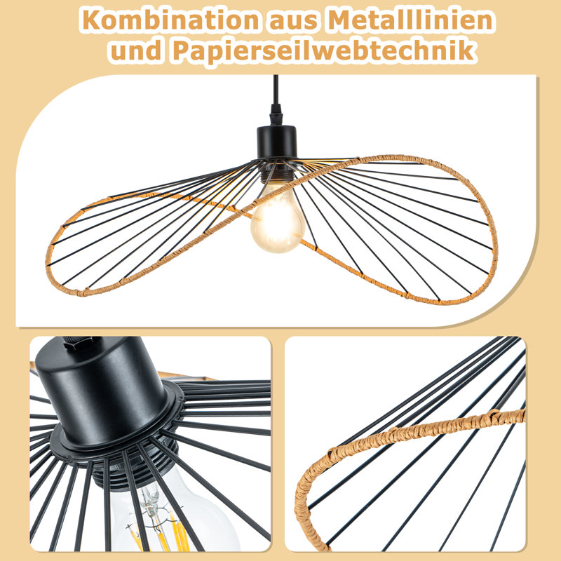 1 - Light Stainless Steel Bell Pendant