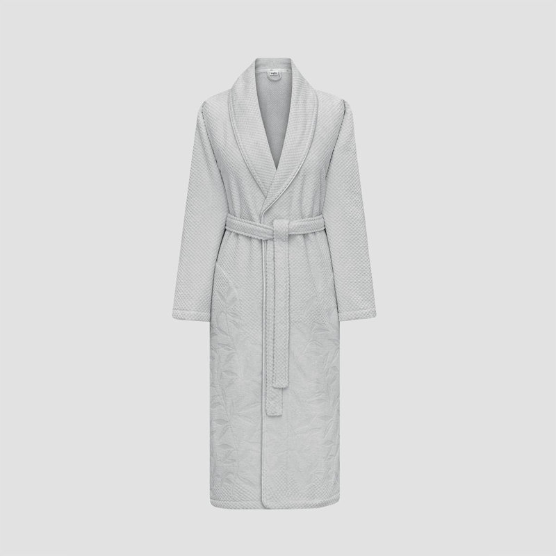 Peignoir 100% coton Mirel Girl / Woman + peignoir au dessus du genou avec poches, Très grand