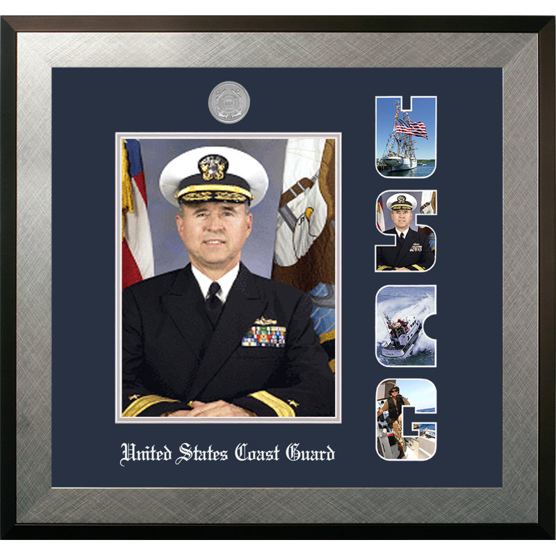 Cadre photo "coast guard portrait"