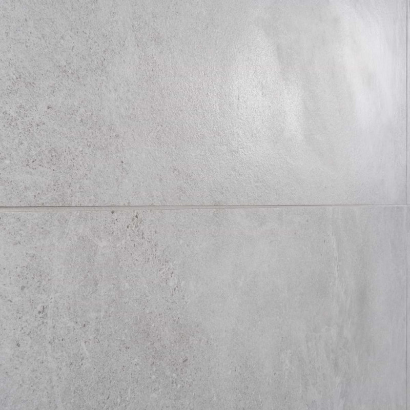 Lune 24x48 Matte Porcelain Tile, Ice Light