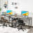Ottman L-Shaped Steel Computer Desk-1725194422