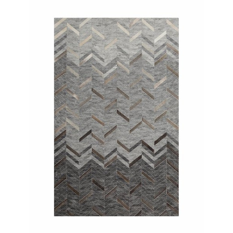 Johanson Chevron Viscose Hand Woven Area Rug, Rectangle 140 x 200cm