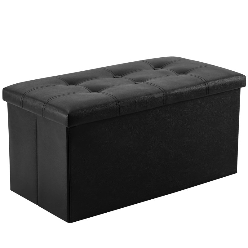 Banc de rangement rembourré Kecia