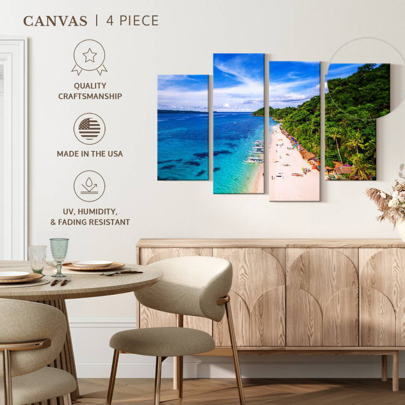 Gillard Boracay Island Beach, 27" H x 43" W