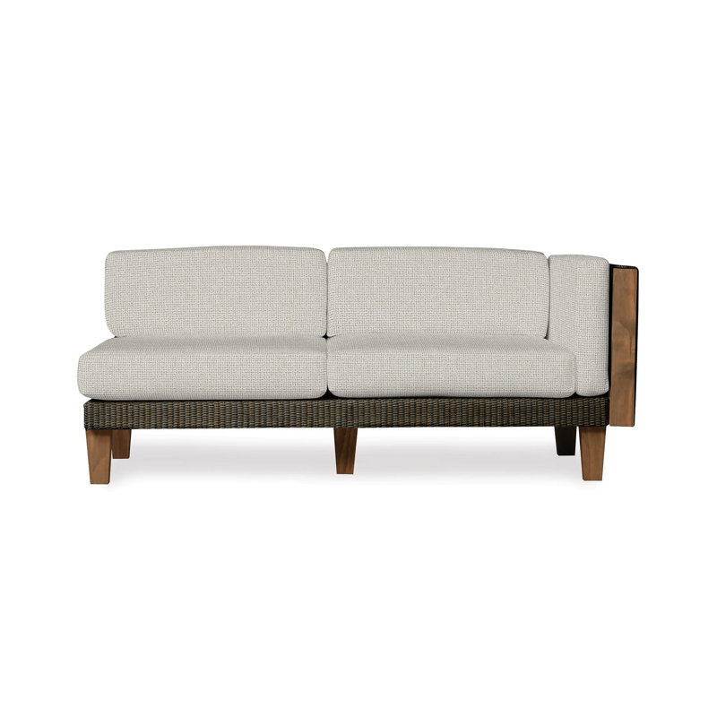 Catalina Outdoor 2 - Seat Loveseat, Sailcloth Seagull, Mink