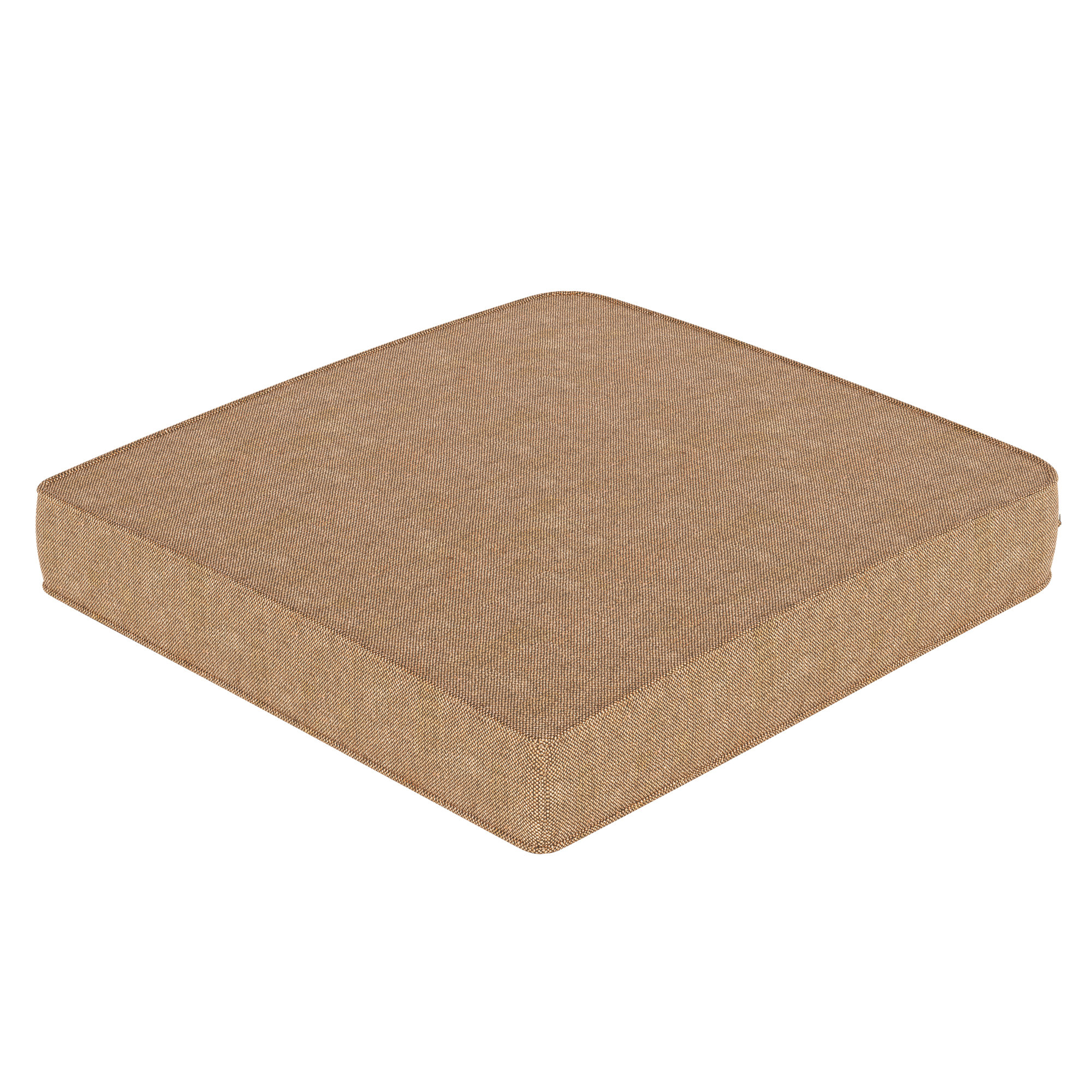 Amala Outdoor Sunbrella® Dining Seat Cushion, Canvas Heather Beige Sunbrella® Canvas