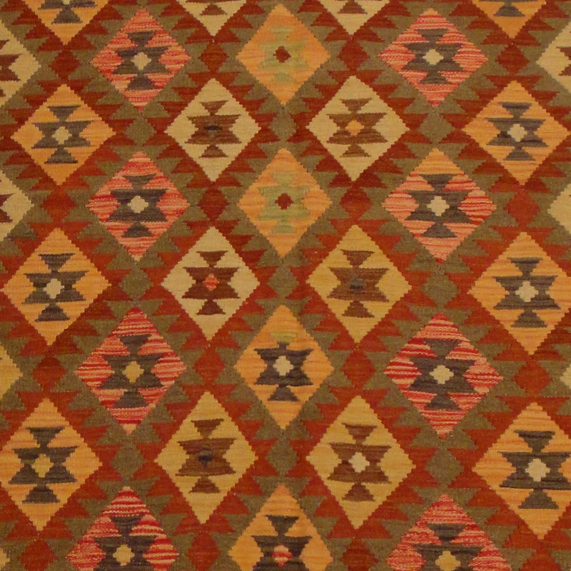 Tapis rouille tissé à la main Azpeitia