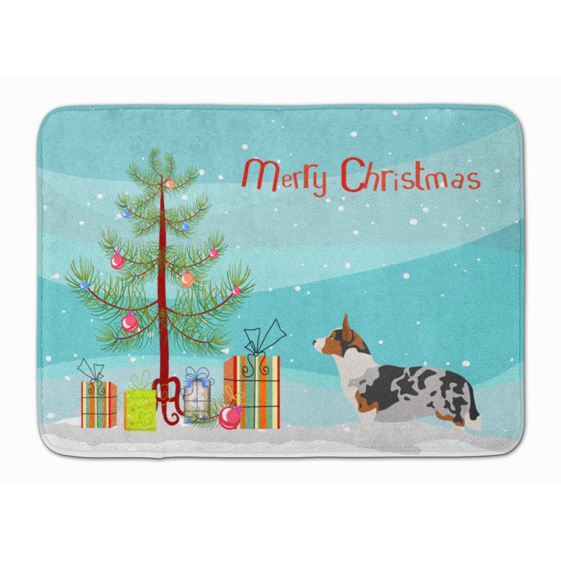 Tapis pour salle de bain chinois, Welsh Corgi Cardigan