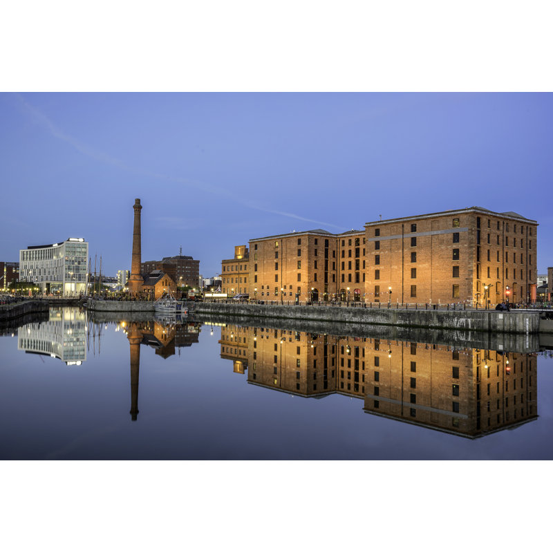 Albert Dock In Liverpool by GordonBellPhotography - Wrapped Canvas Print, 81cm H x 122cm W