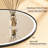 Round Framed Dimmable LED Anti-Fog With 3 Color Adjustment Bathroom Mirror Front&Backlit Vanity Mirror with Tempered Glass-105502961-105502959