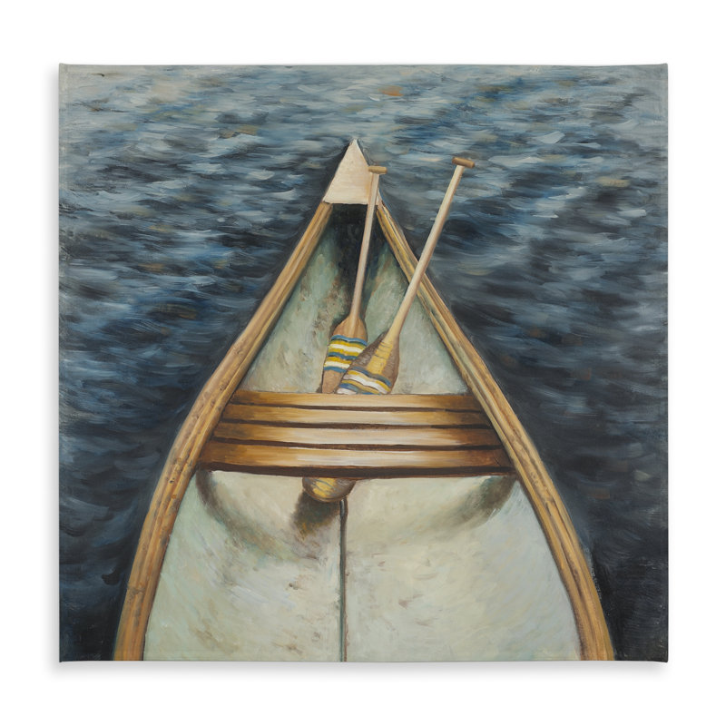 Canoeing on the Lake Tablecloth | Indoor/Outdoor Home Decor