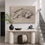 «Sleeping Golden Retriever», impression sur toile encadrée, impression sur toile-131636370-131636369