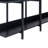 5 Tier Bookcase Home Office Open Bookshelf, Vintage Industrial Style Shelf With Metal Frame, MDF Board-79204197