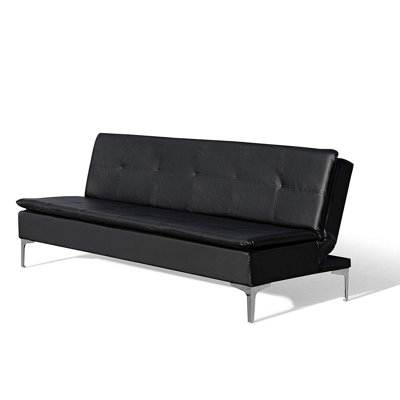 Mccain Full 182cm Faux Leather Convertible Sofa