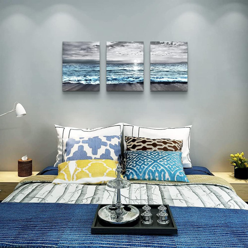 3 Piece Wrapped Canvas Wall Art