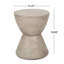 Outdoor Lightweight Concrete Side Table/MGO End Table