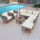 Aseante 8 - Person Patio Conversation Sets
