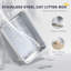 Stainless Steel, PP Litter Box