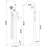 Freestanding Tub Filler With Handheld Shower, Floor Mounted, 2.5 Gpm Flow For Efficient Water Use Solid Brass Long-Term Performance-122402384