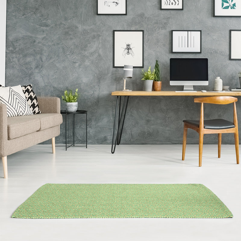 Tapis de zone verte en treillis carré, Rectangle 2 pi x 3 pi