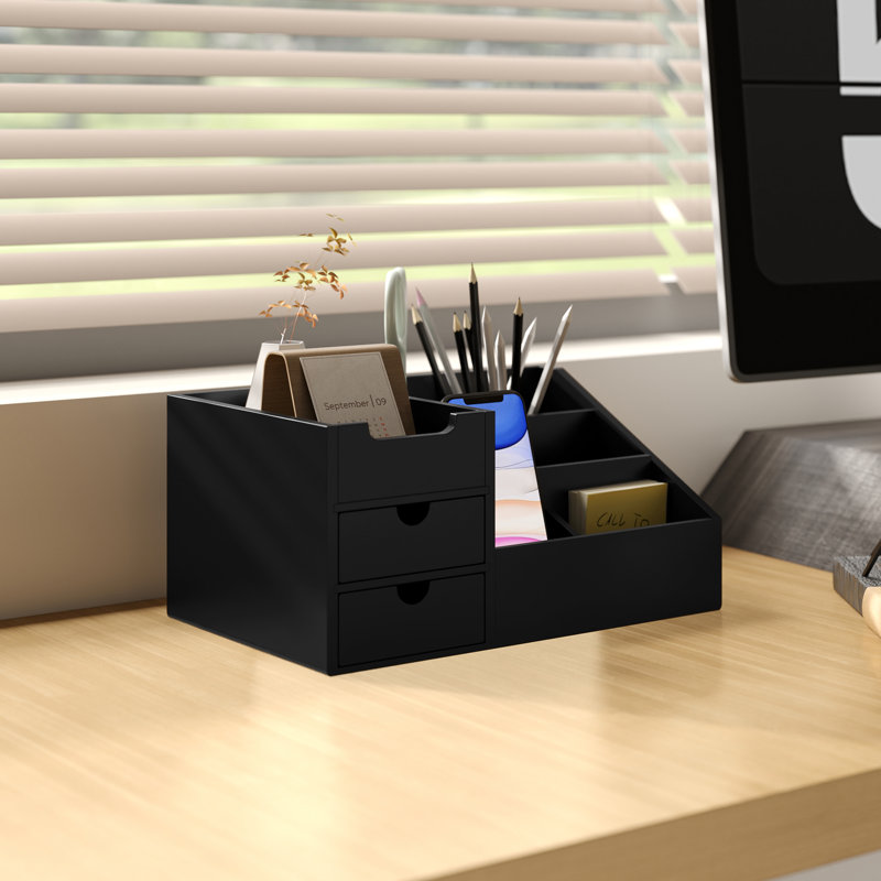 Walk Desk Organiser, Yellow