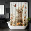 Ensemble de rideau de douche Rustic Forest