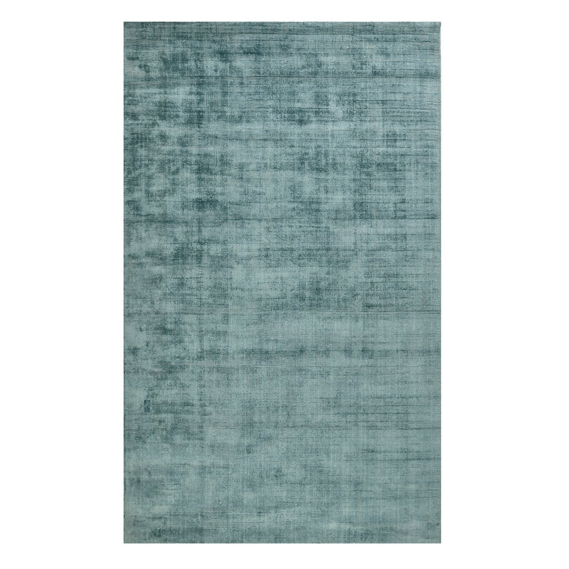 Tapis en viscose tissé à la main Affinity London, Rectangle 9 pi x 12 pi