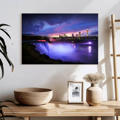 Alvord Purple Hued Niagara Falls