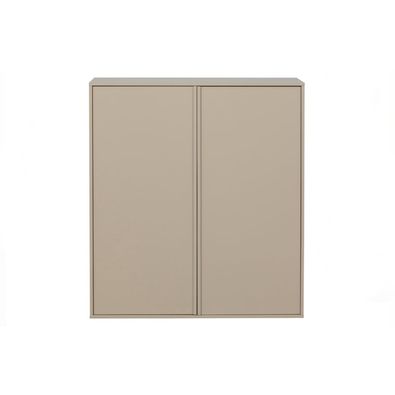 2 Door Wardrobe, 110 cm H x 100 cm W x 58 cm D