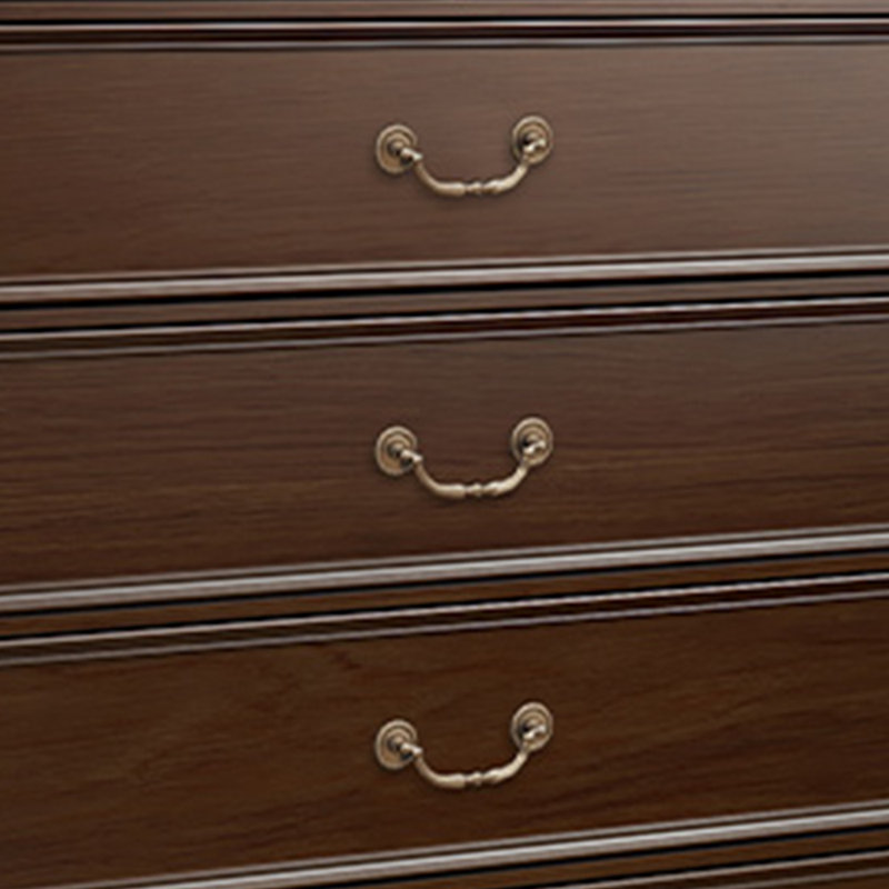 Commode d'appoint en bois massif de style européen