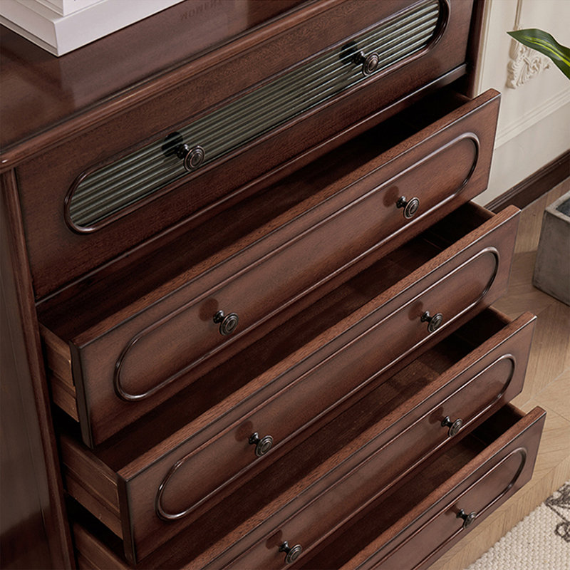 Cherry Solid + Manufactured Wood Accent Cabinet