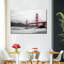 Impression sur toile Golden Gate Bridge Beach-1568592030
