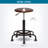 Craine Adjustable Height Industrial Stool with Footrest-11394280