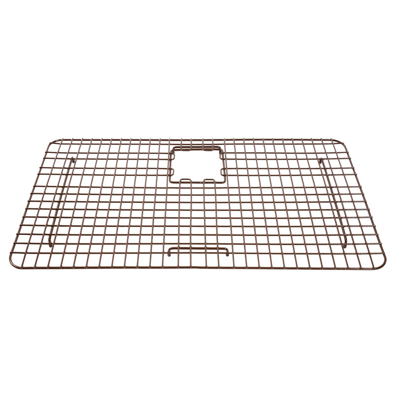 SinkSense Merrick Antique Brown 29.75" x 17.35" Kitchen Sink Bottom Grid