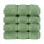 Ensemble de débarbouillettes turques 100% coton 4 pièces Darcelle-629694567