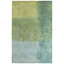 Tapis bleu en laine touffeté à la main Mullican-29677698