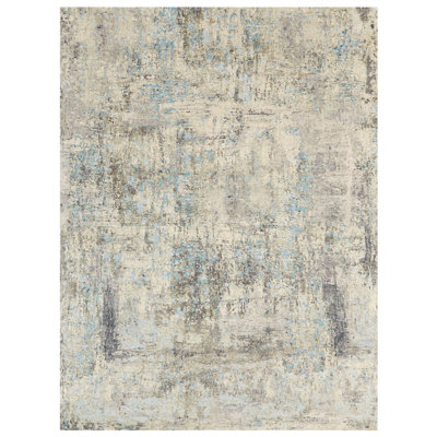 Soho Hand Woven Wool Abstract Area Rug