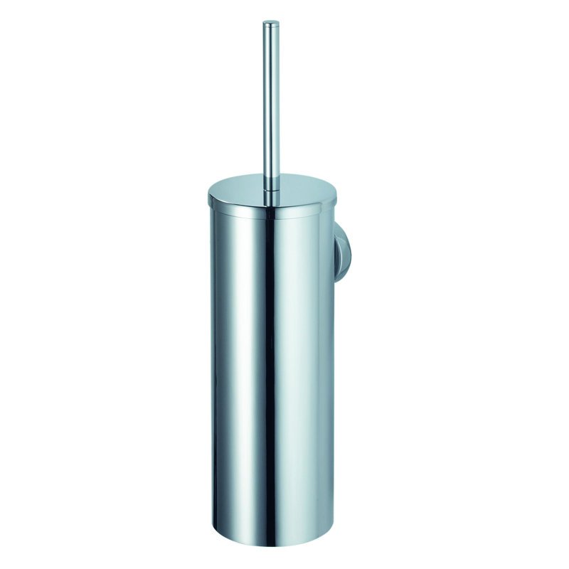 Porte-brosse mural 25 po, Chrome