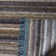 Fitzpatrick Hand Woven Viscose/Cotton Striped Rug in Brown/Blue