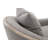 Upholstered Swivel Barrel Chair