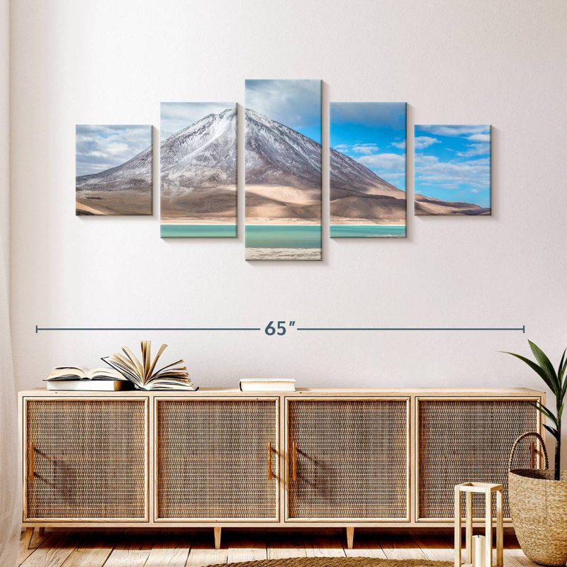 Lago Verde Lakeside Mountain, 24" H x 55" W