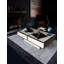 Desrosiers Shinny Bordered Charcoal/Silver Area Rug-1257656569