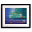 Nightscape.Office Reflection Print by Gerard Tunney