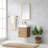 Vali 17.7'' Single Bathroom Vanity with Composite Top-389976442-389976443