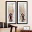 Cadre photo, ensemble de peintures sur papier-62632625