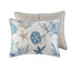 Ensembles de literie de luxe en satin de coton double style côtier pour la maison
