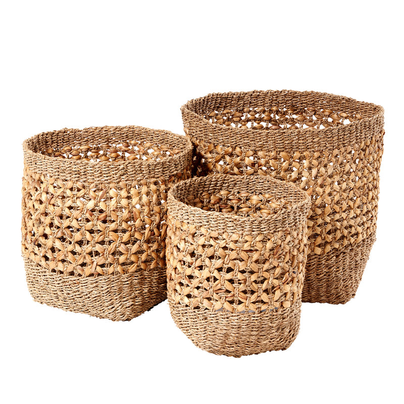 Bay Isle Home Seagrass Decorative Basket